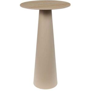 Hellin Sellette ronde en céramique et pied central beige D40 - Publicité Hellin Sellette ronde en céramique et pied central beige D40 - Publicité