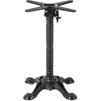 Maisons du Monde Pied de table rabattable en fonte noire H73 - Publicité Maisons du Monde Pied de table rabattable en fonte noire H73 - Publicité