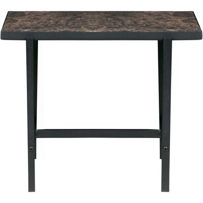 Table d'appoint BePureHome Turn Around - Noir/marbre - 50x44x40 cm - Publicité Table d'appoint BePureHome Turn Around - Noir/marbre - 50x44x40 cm - Publicité