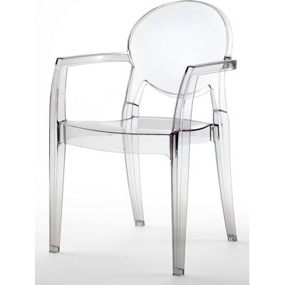 Scab Design Chaise design en plastique transparent - Publicité Scab Design Chaise design en plastique transparent - Publicité