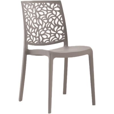 Marque Modèle - Chaise empilable en résine avec fibre de verre - Chaise - Publicité Marque Modèle - Chaise empilable en résine avec fibre de verre - Chaise - Publicité