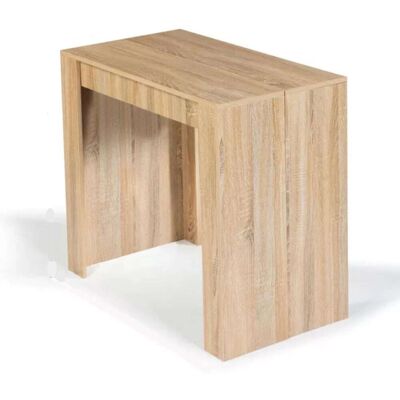Concept Usine Table console extensible en bois - 1,40 m - Publicité Concept Usine Table console extensible en bois - 1,40 m - Publicité