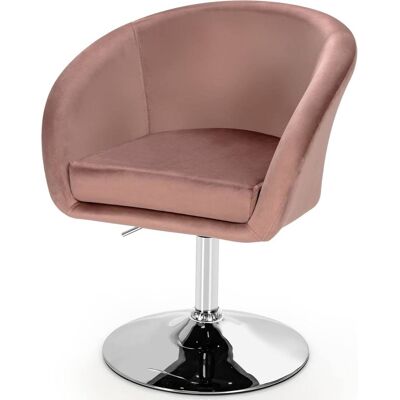 Giantex Chaise de coiffeuse rose moderne réglable en hauteur 13cm - Publicité Giantex Chaise de coiffeuse rose moderne réglable en hauteur 13cm - Publicité