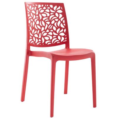 Ensemble de Chaises Empilables Anna - Intérieur/Extérieur - 6 pcs - Publicité Ensemble de Chaises Empilables Anna - Intérieur/Extérieur - 6 pcs - Publicité
