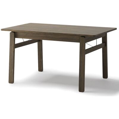 Selsey Table extensible aspect chêne foncé 149 269 x 85 cm - Publicité Selsey Table extensible aspect chêne foncé 149 269 x 85 cm - Publicité