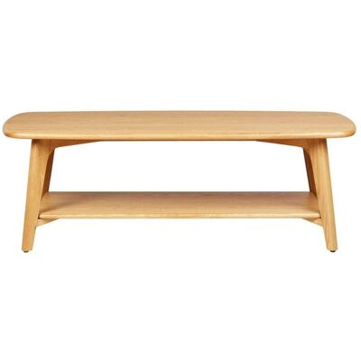 ZAGO Table basse 120cm en chêne naturel - Table basse - Publicité ZAGO Table basse 120cm en chêne naturel - Table basse - Publicité