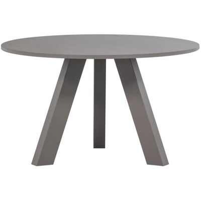 WOOOD Table à manger ronde en chêne 4 personnes gris - Publicité WOOOD Table à manger ronde en chêne 4 personnes gris - Publicité