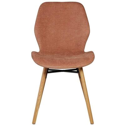 Chaises de salle à manger en tissu soft touch KRISTEN - Chaise - Publicité Chaises de salle à manger en tissu soft touch KRISTEN - Chaise - Publicité