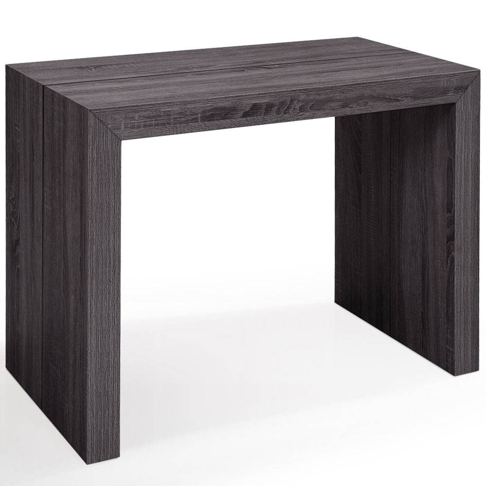 Menzzo Table console extensible l bois vintage