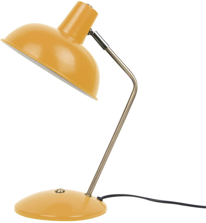 Leitmotiv Lampe à poser en métal jaune curry