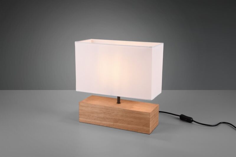 Trio Lampe design en bois blanc