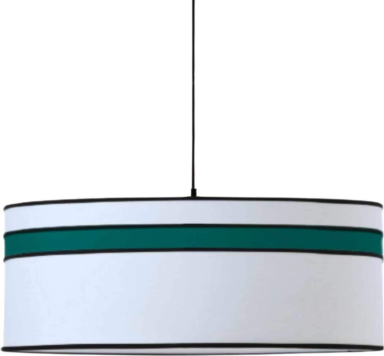 Kauze Luminaires Suspension vert canard 40 Hauteur 25cm