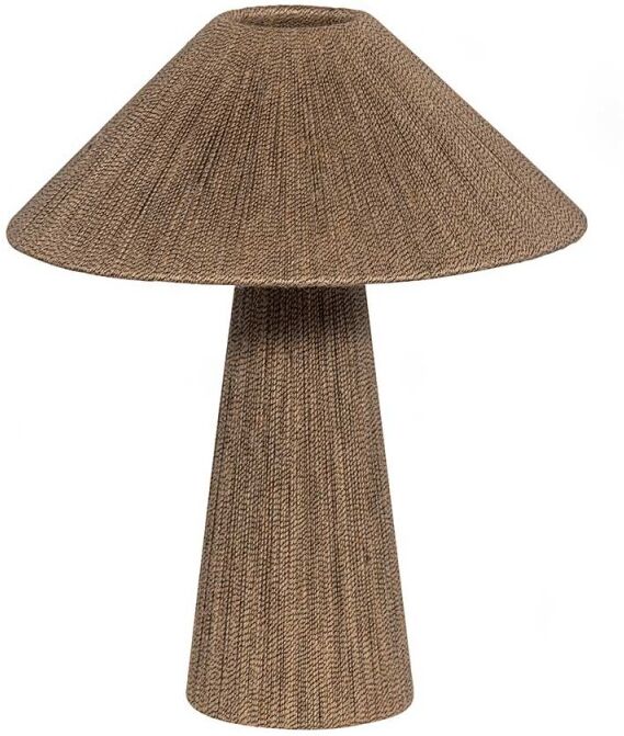 WOOOD Lampe de table en corde naturel