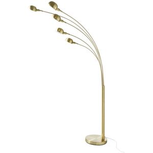 Maisons du Monde Lampadaire en metal dore H210