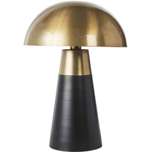 Maisons du Monde Lampe vintage en metal recycle dore et noir