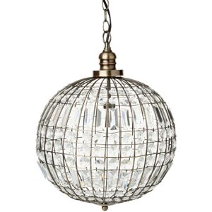 Maisons du Monde Suspension boule a pampilles et metal