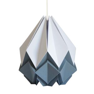 Tedzukuri Atelier Suspension origami bicolore en papier taille XL