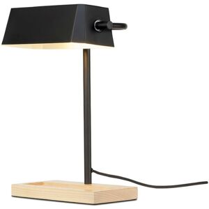 It's About Romi Lampe de bureau bois/metal noir H40cm