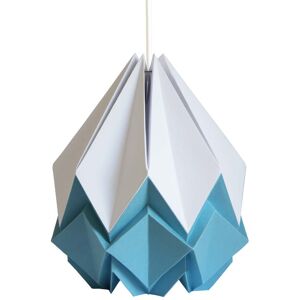 Tedzukuri Atelier Suspension origami bicolore en papier taille L