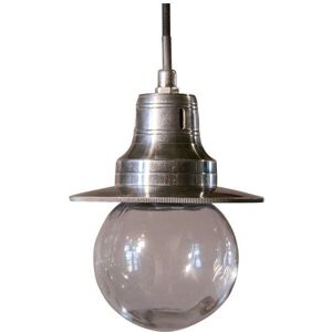 PIB Lampe suspendue en metal argente