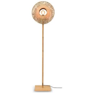 Good & Mojo Lampadaire en bambou naturel H170cm