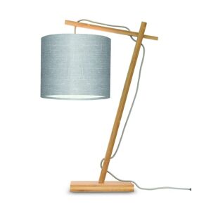 Good & Mojo Lampe de table bambou/lin H46cm