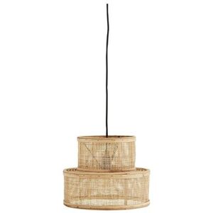 Madam Stoltz Lampe suspension en rotin