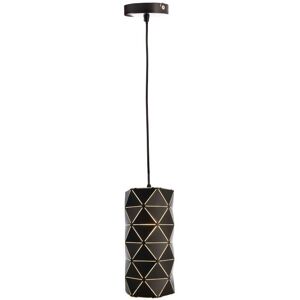 Deko Light Suspension metal noir mat origami H30cm