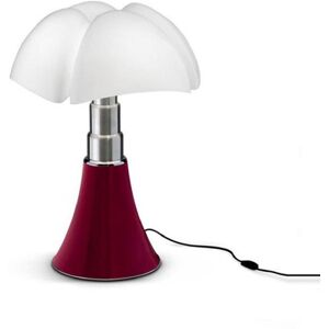 Martinelli Luce Lampe LED rouge avec variateur H35cm