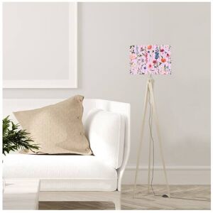 Abat-jours Abat-jour Lampadaire fleur rose acidule D: 45 x H: 25