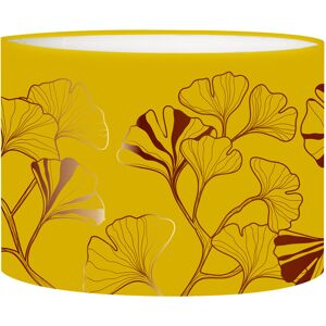 Abat-jours Abat-jour Lampadaire Iris Jaune Moutarde D: 45 x H: 25