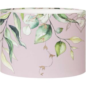 Abat-jours Abat-jour Lampadaire Branche Rose Poudre D: 45 x H: 25