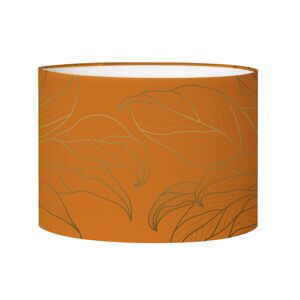 Abat-jours Abat-jour Lampadaire feuille orange acidule D: 45 x H: 25