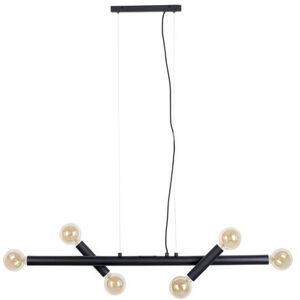 Zuiver Suspension en metal 4 ampoules noir