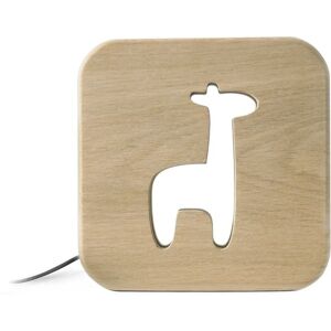 Gone's Lampe a poser veilleuse en bois girafe