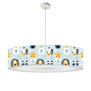 Abat-jours Suspension Enfant Savane Petit Bleu D: 50 x H: 25