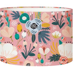 Abat-jours Abat-jour lampadaire enfant Floral Rose Doux D: 45 x H: 25