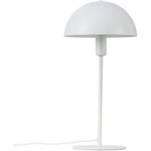 Nordlux Lampe de table simple en metal blanc et abat-jour en forme de dôme