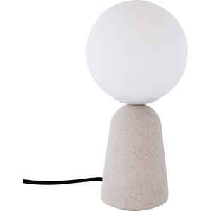 Sulion Lampe de table en beton et verre