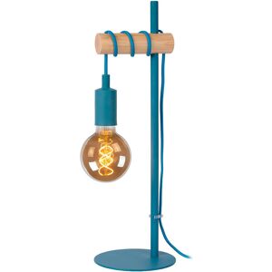 J&Kids Lampe a poser en metal bleu Ø 15 cm