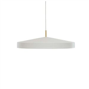 OYOY Living Design Lampe suspendue blanche metal revetement par poudre Ø65xH19cm