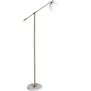 Lastdeco Lampe Haute en Fer Blanc, 66x28x160 cm