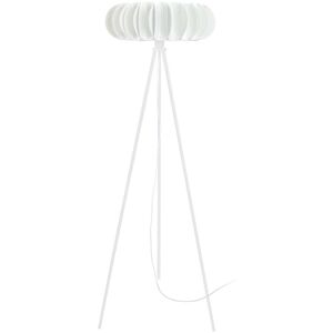 Tosel Lampadaire metal blanc d'ivoire