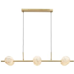 It's About Romi Suspension en fer abat-jour en verre or/verre teint, h. 12cm