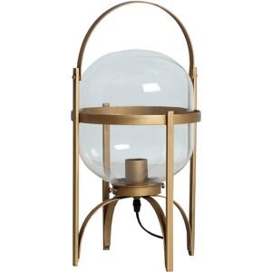 Lastdeco Lampe de Salon en Fer Dore, 26x26x48 cm