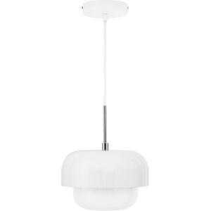 Dyberg Larsen Suspension en verre et metal blanc