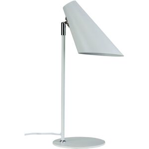 Dyberg Larsen Lampe de Table en metal blanc mat