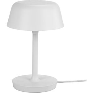 Dyberg Larsen Lampe de Table en metal blanc mat