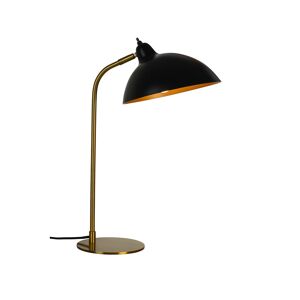 Dyberg Larsen Lampe de Table en metal noir et laiton
