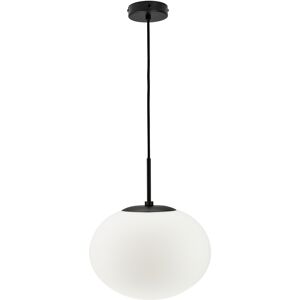 Dyberg Larsen Suspension en metal noir mat et verre